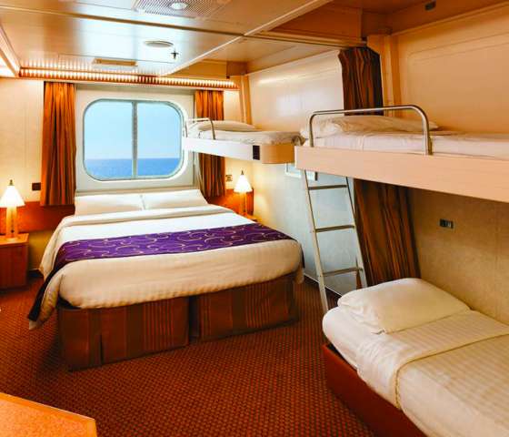 Kabinen der Costa Diadema: Innen, Außen, Suite | Costa Kreuzfahrten